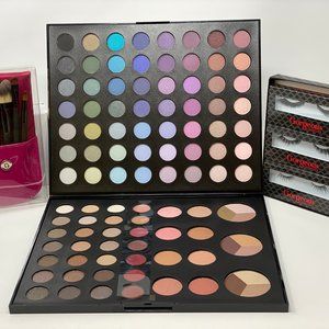 3PC kit for EYES-eyeshadow palette/lashes/brushes